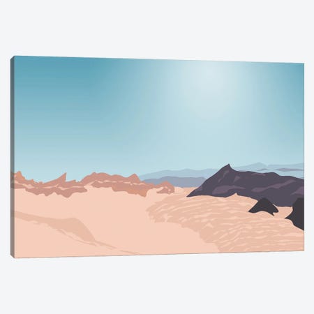Valle De La Luna (Moon Valley), San Pedro De Atacama, Chile Canvas Print #ELY19} by Lyman Creative Co. Canvas Art Print