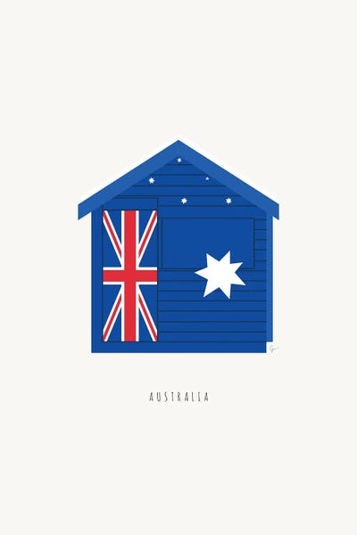 Victoria: Brighton Beach Bathing Box, Melbourne, Australia by Lyman Creative Co.