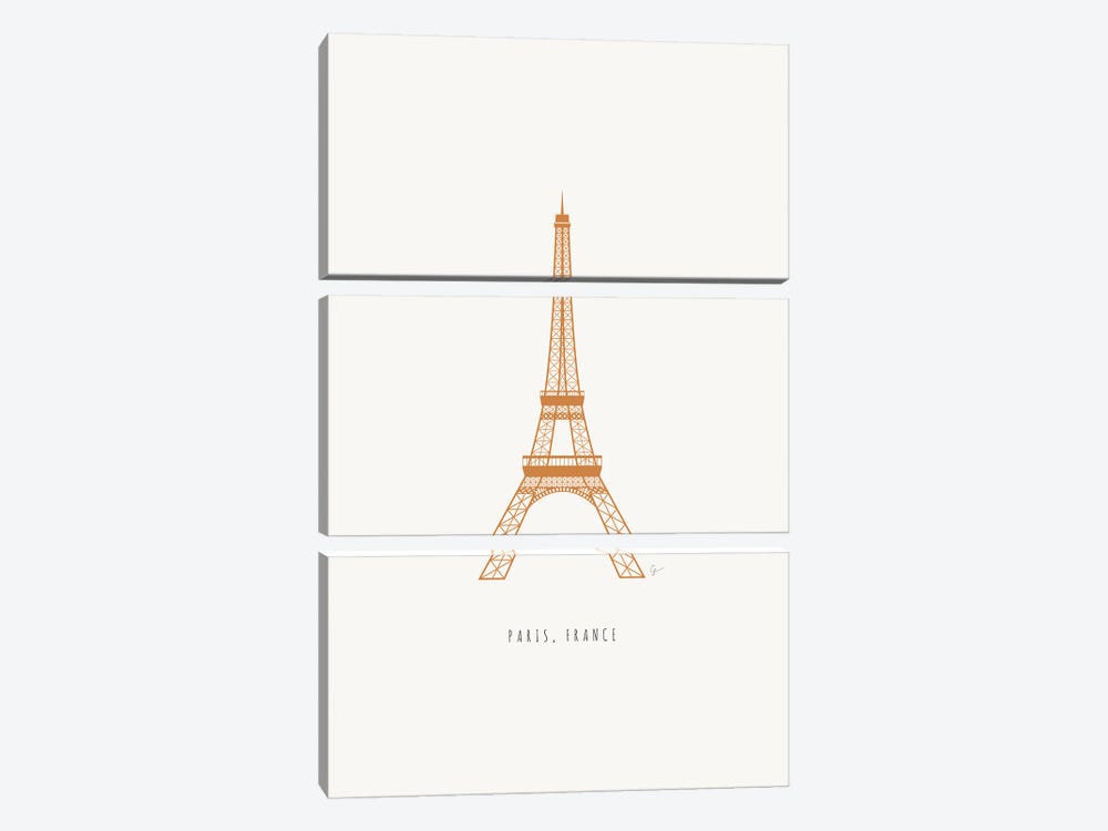 Eiffel Tower, Paris, France by Lyman Creative Co. 3-piece Canvas Art