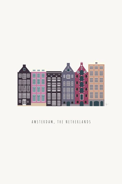 Netherlands: Damrak II, Amsterdam, The Netherlands by Lyman Creative Co.
