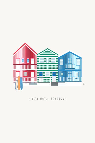 Daydream Destinations: Costa Nova, Portugal by Lyman Creative Co.