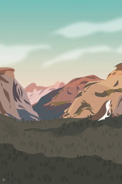 Yosemite National Park: Yosemite National Park, California by Lyman Creative Co.