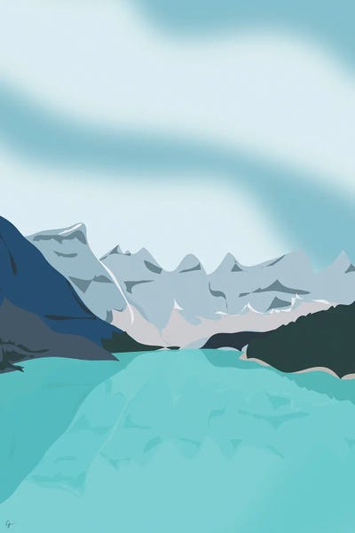 Moraine Lake, Banff National Park, Alberta, Canada by Lyman Creative Co. acrylic art print