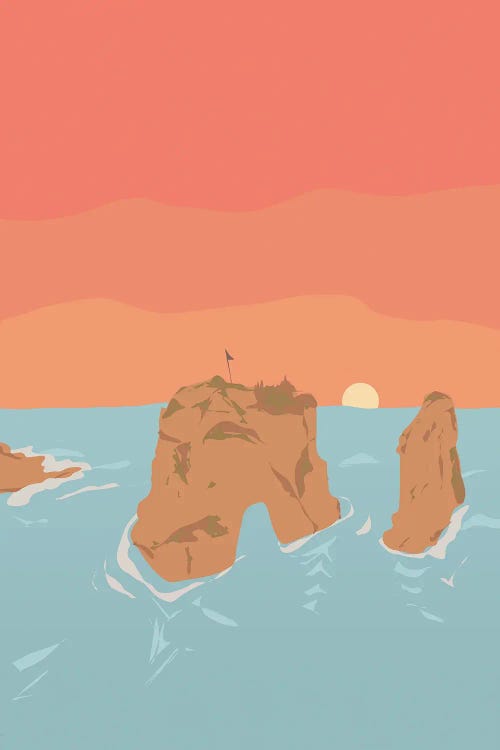 Raouche Rocks, Beirut, Lebanon by Lyman Creative Co. wall art