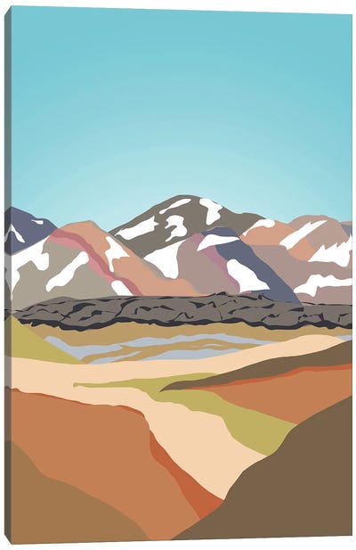 Laugavegur Trail, Iceland Canvas Art Print - Lyman Creative Co