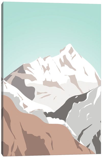 Nanda Devi Mountain, India Canvas Art Print - Lyman Creative Co