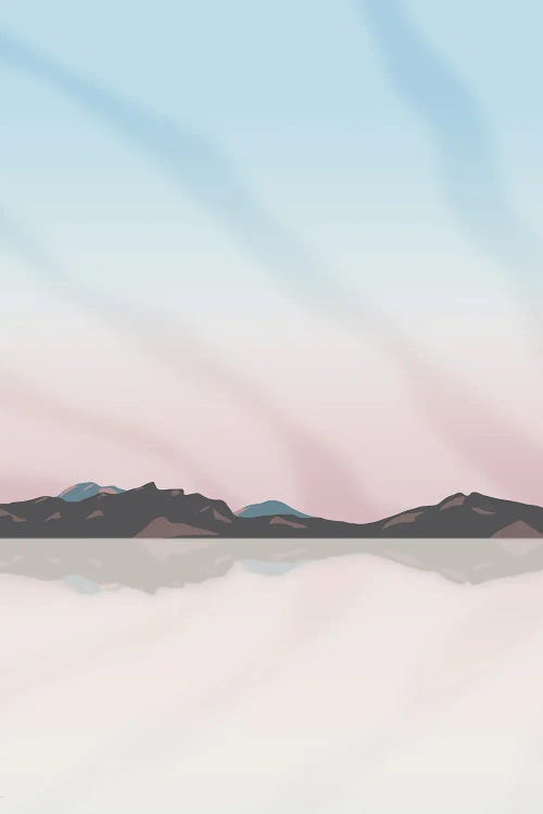 Sunset On The Salt Flats, Utah