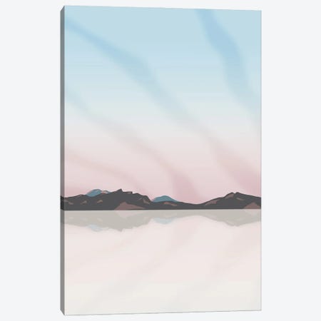 Sunset On The Salt Flats, Utah Canvas Print #ELY54} by Lyman Creative Co. Canvas Art