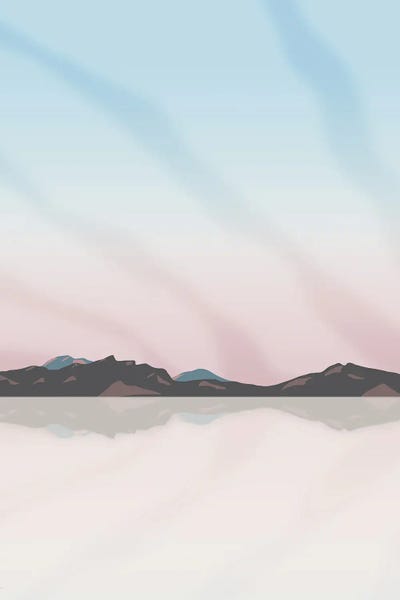 Sunset On The Salt Flats, Utah