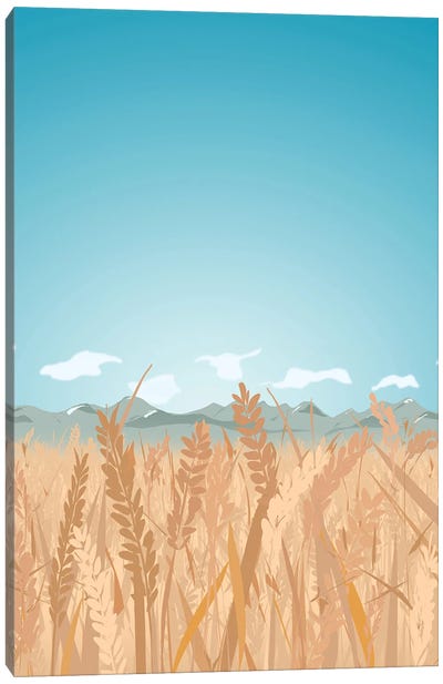 Montana's 'Golden Triangle' Canvas Art Print - Wide Open Spaces