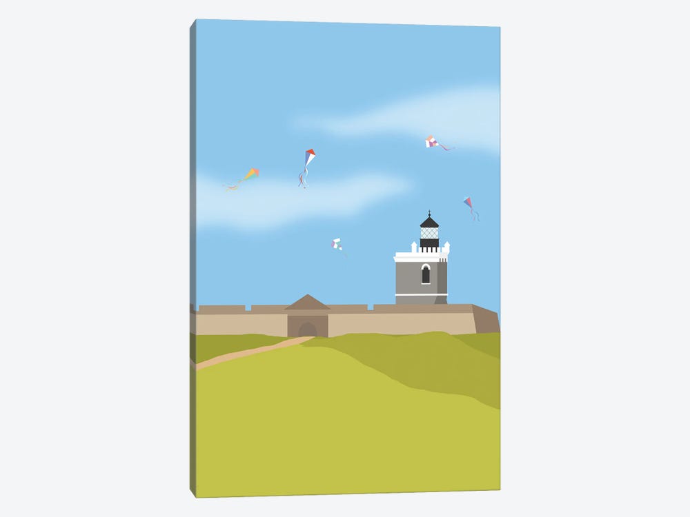 Lighthouse, El Morro, Puerto Rico by Lyman Creative Co. 1-piece Canvas Art