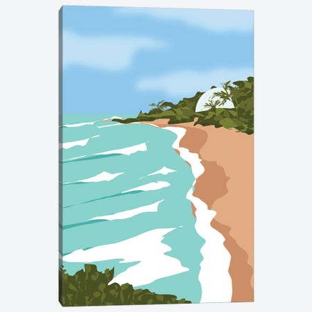 Domes Beach, Rincon, Puerto Rico Canvas Print #ELY63} by Lyman Creative Co. Canvas Wall Art