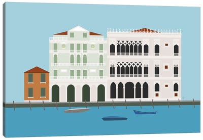 Venice, Italy Canals Canvas Art Print - Lyman Creative Co