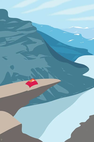 Trolltunga, Norway by Lyman Creative Co. multi panel art