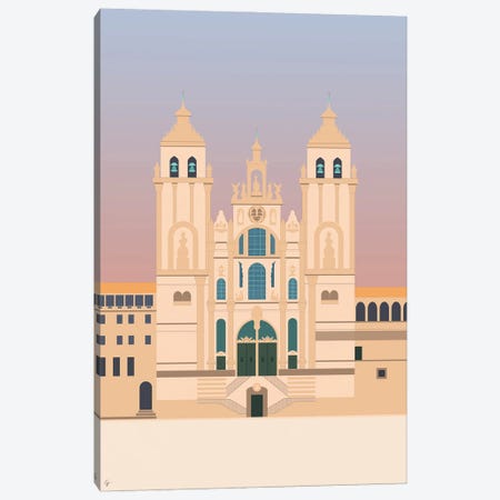 Santiago De Compostela Cathedral, Camino De Santiago, Galicia, Spain Canvas Print #ELY78} by Lyman Creative Co. Canvas Print