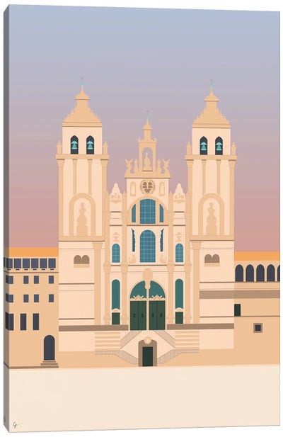 Santiago De Compostela Cathedral, Camino De Santiago, Galicia, Spain Canvas Art Print - Lyman Creative Co
