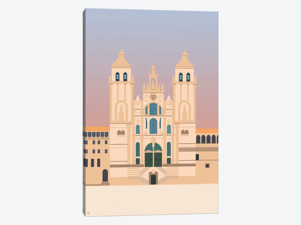 Santiago De Compostela Cathedral, Camino De Santiago, Galicia, Spain by Lyman Creative Co. 1-piece Canvas Art Print