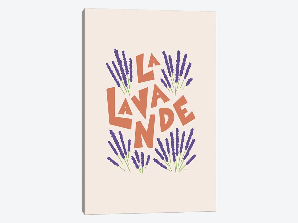 La Lavande French Lavender by Lyman Creative Co. 1-piece Canvas Art