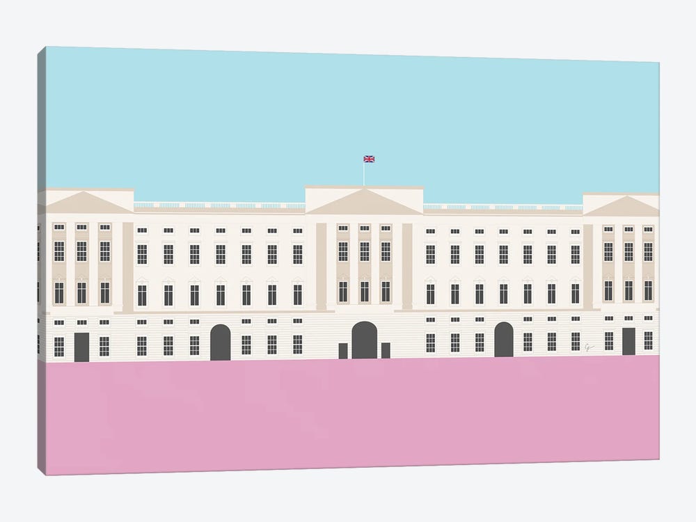 London, England | Buckingham Palace by Lyman Creative Co. 1-piece Canvas Art