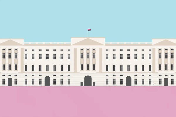 Famous Palaces & Residences: London, England | Buckingham Palace by Lyman Creative Co.