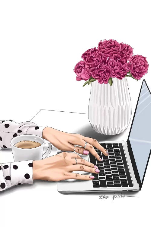 Boss Lady by Elza Fouche wall art
