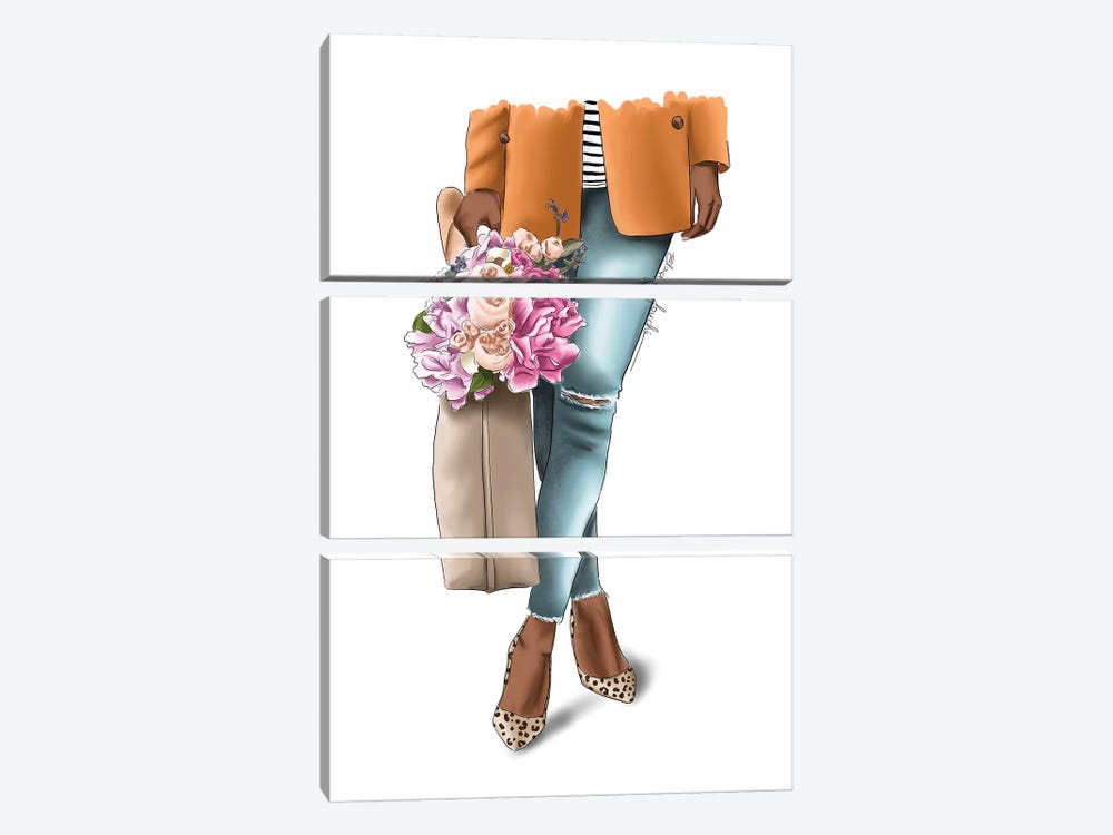 Outfit Goals by Elza Fouche 3-piece Art Print