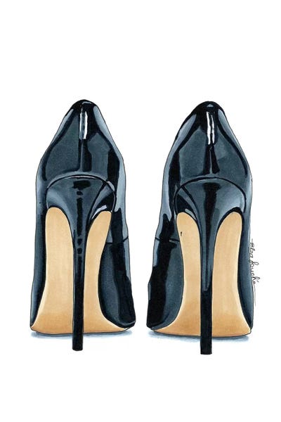 High Heels: Black Beauties by Elza Fouche