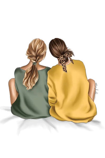 Fashion Illustrations: Bff by Elza Fouche