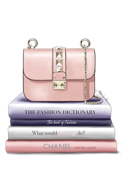 Bags & Purses: Books And Handbag by Elza Fouche