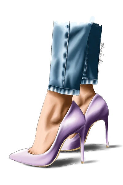 High Heels: Pastel Heels by Elza Fouche