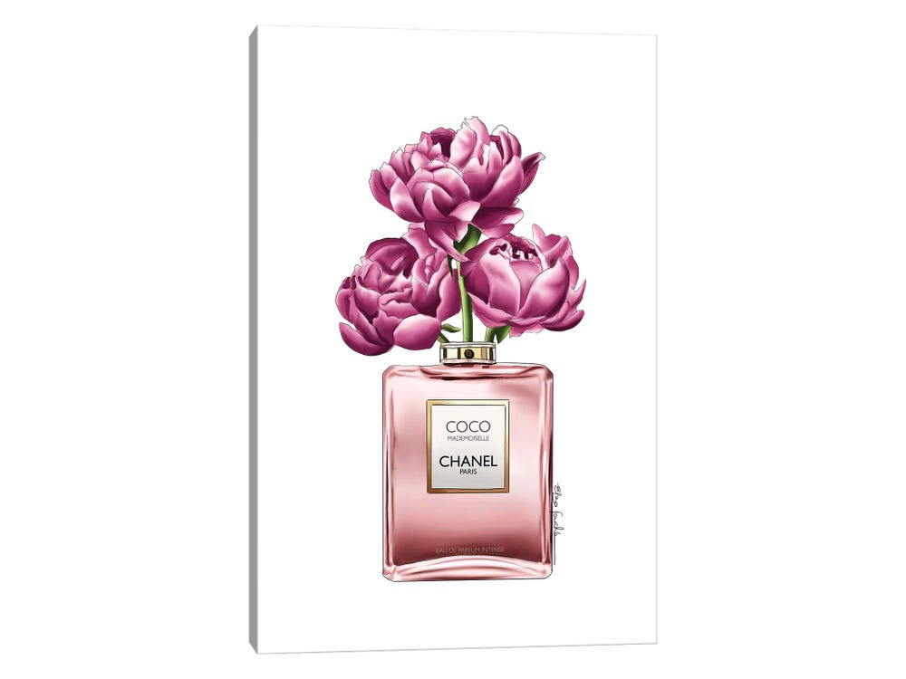 Elza Fouche Canvas Prints - Perfume & Flowers ( Fashion > Hair & Beauty > Perfume Bottles art) - 26x18 in
