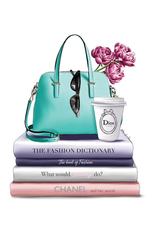 Books & Green Bag