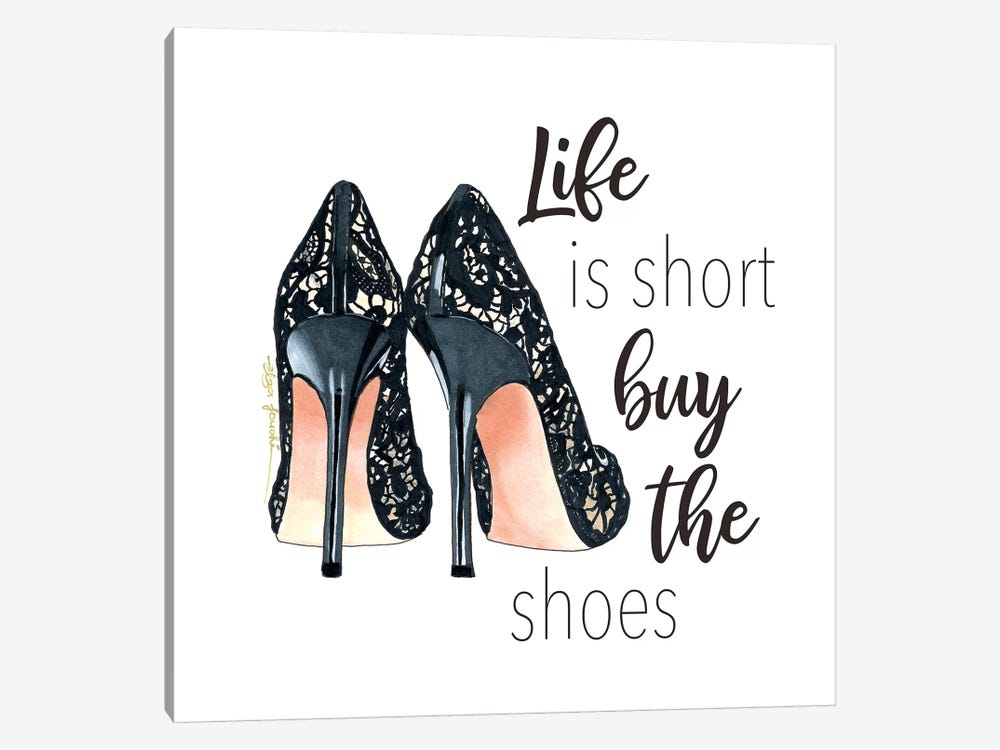 Buy the Shoes by Elza Fouche 1-piece Canvas Art