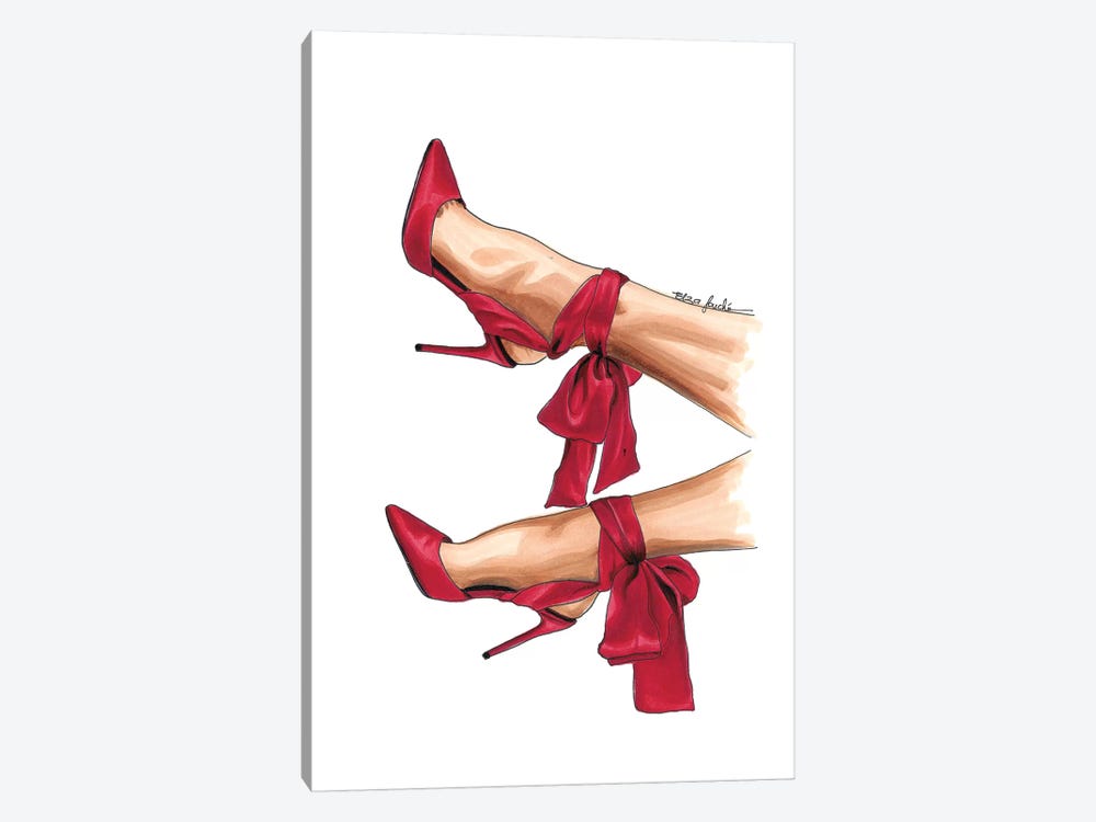 Cardinal Heels by Elza Fouche 1-piece Art Print