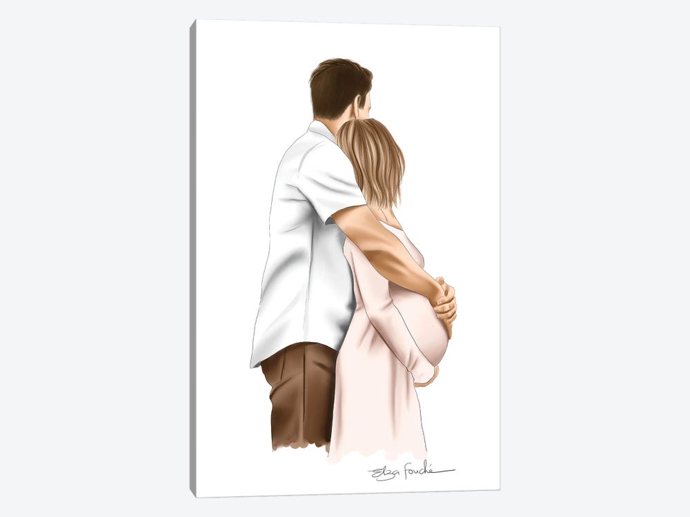 Parents To Be by Elza Fouche 1-piece Canvas Print