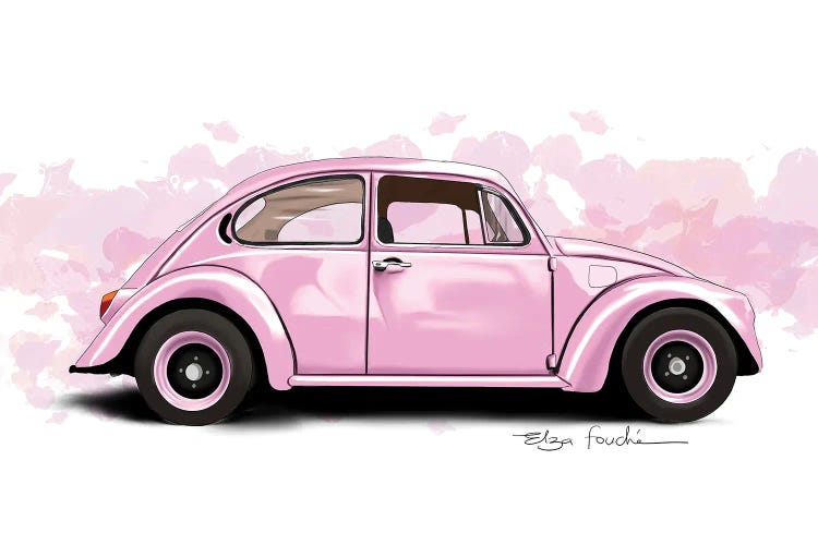 Buggy Pink by Elza Fouche wall art