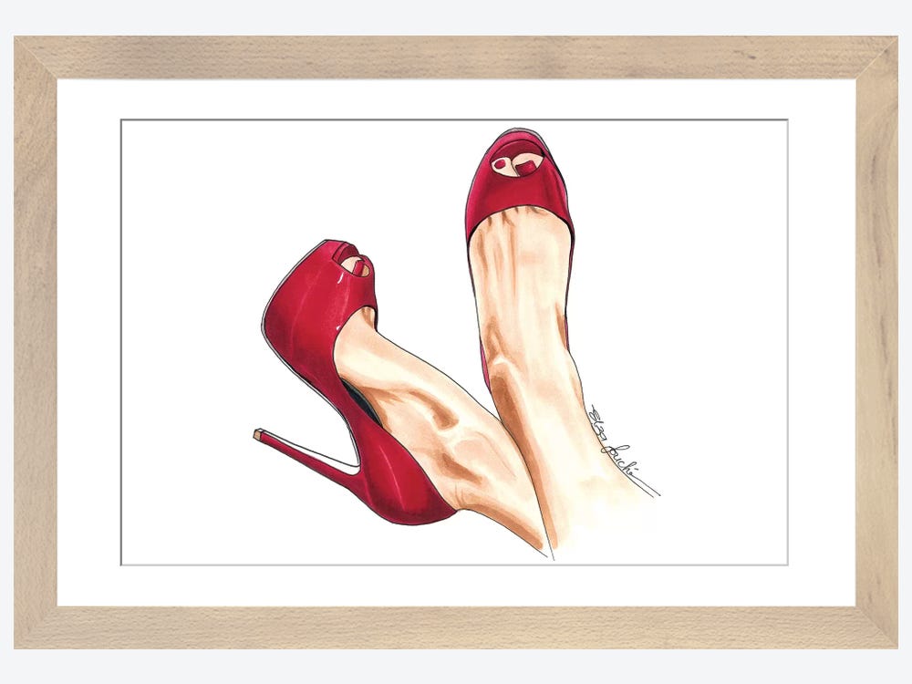 Classic Heels by Elza Fouche Artist