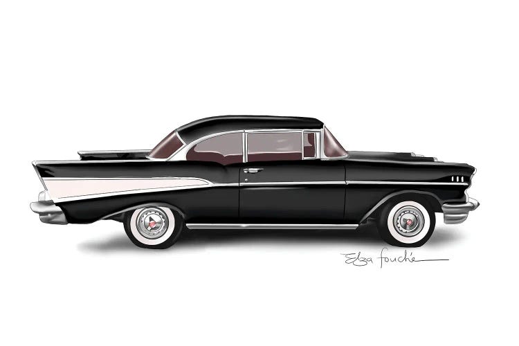 Bel Air Black by Elza Fouche wall art