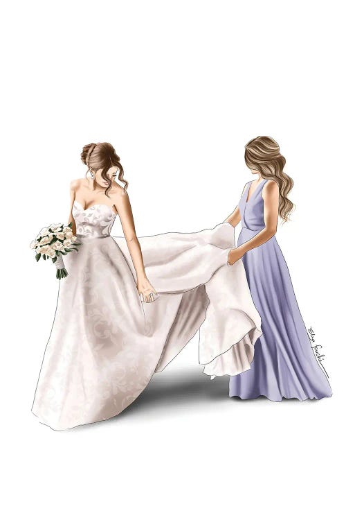 Bride And Maid Of Honour