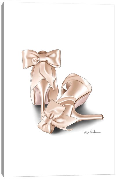Bride Shoes Canvas Art Print - Elza Fouché