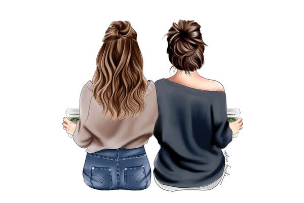 Friendship: Coffee Friends by Elza Fouche