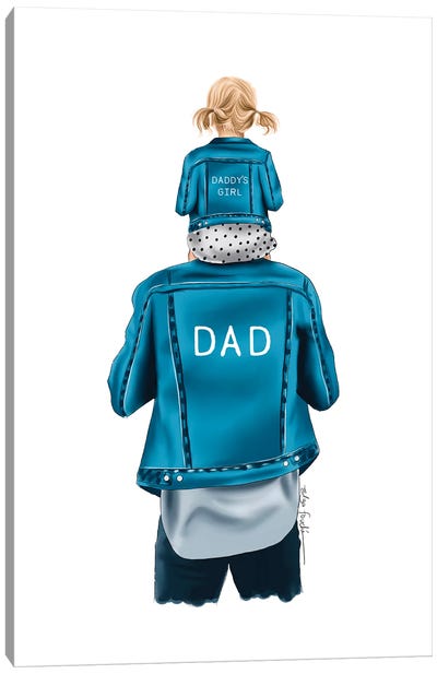 Daddy's Girl I Canvas Art Print - Art for Dad