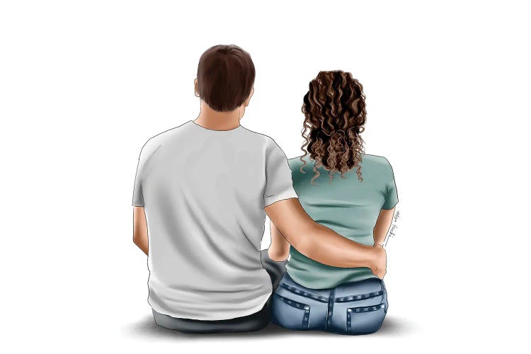 Us by Elza Fouche wall art