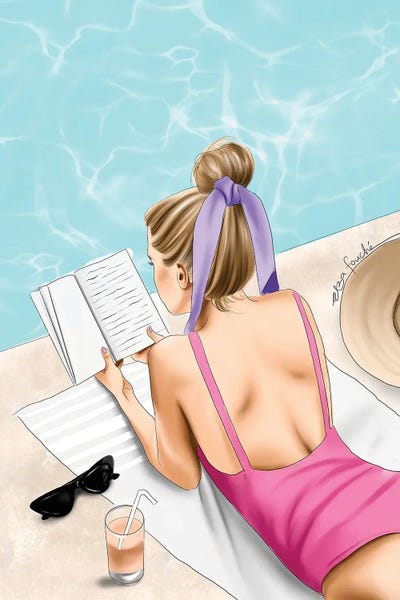 Sunbathing: Poolside by Elza Fouche