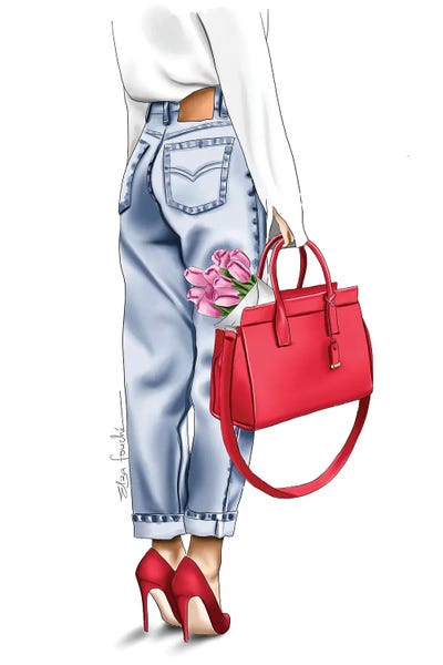 Bags & Purses: Red Accessories by Elza Fouche