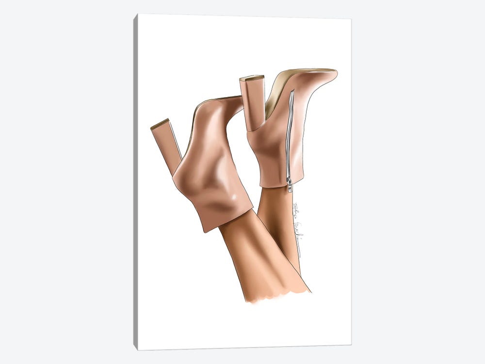 Nude Boots by Elza Fouche 1-piece Canvas Art