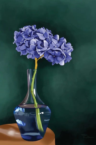 Hydrangeas: Hydrangea by Elza Fouche