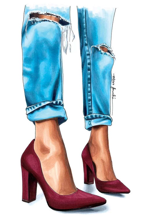 Jeans & Heels