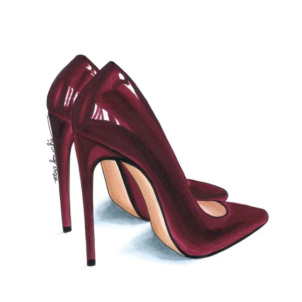 Maroon Heels