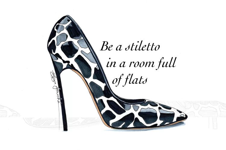 Be a Stiletto by Elza Fouche wall art